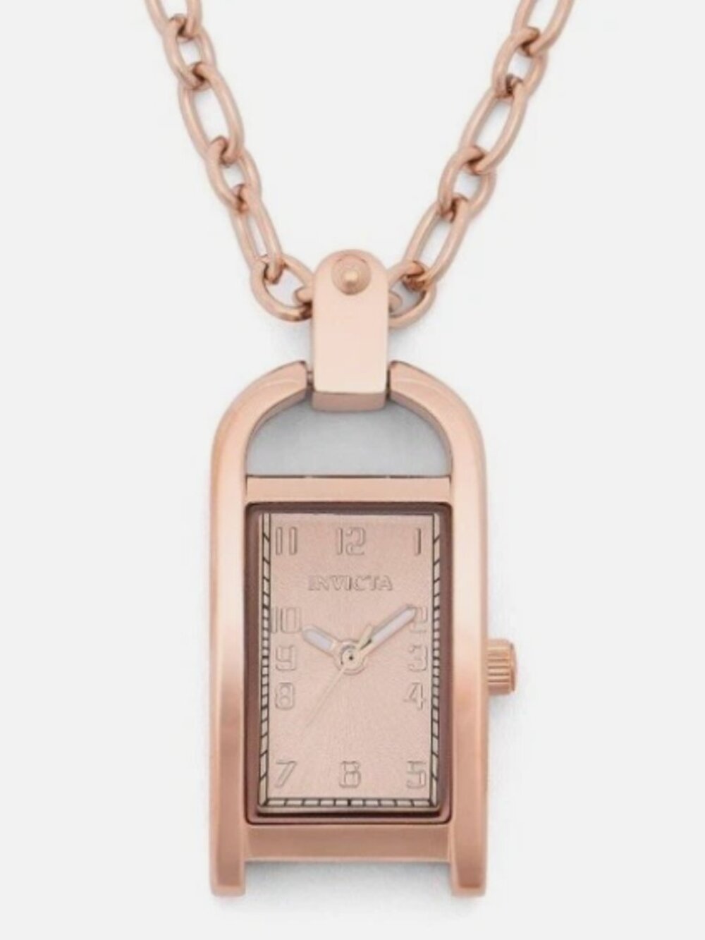 Invicta Mini Angel 49936 Pendant Watch Necklace Rose Gold Women's New - Picture 1 of 11